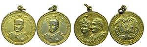 Medal - 2 expl. nd-1908                      ... 
