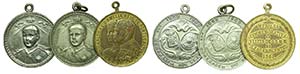 Medal - 3 expl. 1901-1908                    ... 
