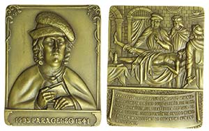 Medalha - 1493 Paracelso 1541                ... 