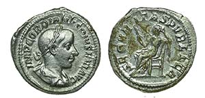 Gordian III - Denarius nd                    ... 