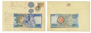 Paper Money - Portugal 100$00 ch. 9 1987     ... 
