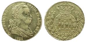 Portugal - D. João VI - Peça 1822          ... 