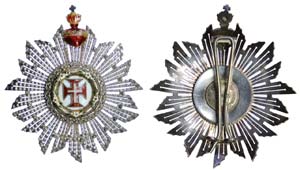 Portugal - Medal - Placa da Ordem de Cristo ... 