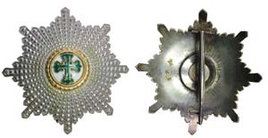 Portugal - Medal - Placa da Ordem de Aviz ... 