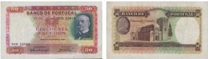 Paper Money - 50$00 ch. 6A 1947              ... 