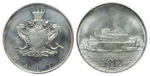 Malta - 2 Pounds 1972                        ... 