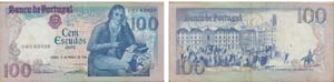 Paper Money - Portugal 100$00 ch. 8 1985, ... 