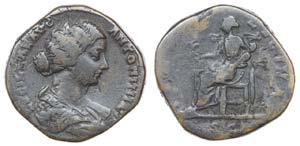 Roman Empire - Lucilla - Sestertius nd       ... 