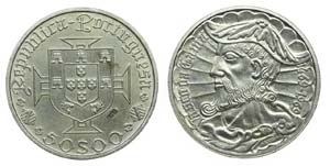 Portugal - Republic - 50$00 1969, Prova      ... 