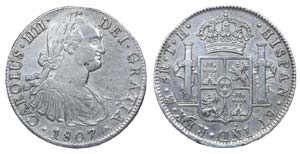 Mexico - 8 Reales 1807 TH                    ... 