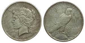 U.S.A. - Dollar 1922                         ... 