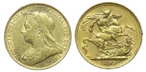 Great Britain - Sovereign 1899               ... 