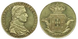 Portugal - D. Miguel I - Peça 1830          ... 