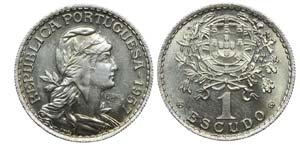 Portugal - Republic - 1$00 1957, Prova       ... 