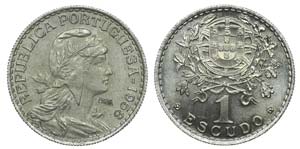 Portugal - Republic - 1$00 1958, Prova       ... 