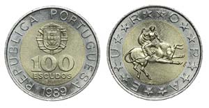 Portugal - Republic - 100$00 1989, Essai     ... 