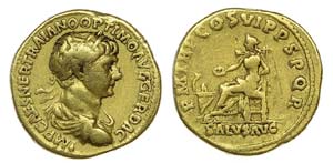 Roman Empire - Trajanus - Aureus nd          ... 