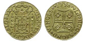 Portugal - D. João V - Quartinho 1738       ... 