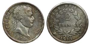 France - 2 Francs 1813 Q                     ... 