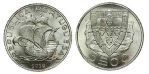 Portugal - Republic - 5$00 1932              ... 