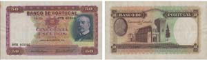Paper Money - 50$00 ch. 6A 1949              ... 