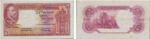 Paper Money - Portugal 20$00 ch. 5 1940      ... 