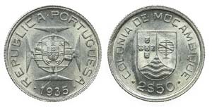 Mozambique - 2$50 1935                       ... 