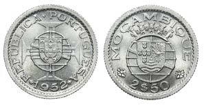 Mozambique - 2$50 1952                       ... 