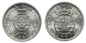Mozambique - 2$50 1955                       ... 