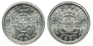 Saint Thomas & Prince - 2$50 1951            ... 