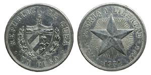 Cuba - Peso 1934                             ... 