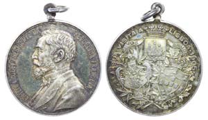 Portugal - Medal - Emilio Loubet 1905        ... 