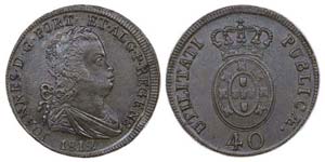 Portugal - D. João P. Regente - Pataco 1812 ... 