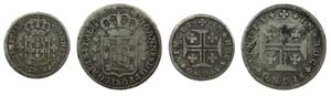 Portugal - D. João P. Regente - 2 coins 3, ... 