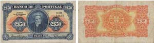 Paper Money - Portugal 2$50 ch. 2 1925       ... 