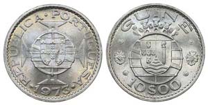 Guinea-Bissau - 10$00 1973                   ... 