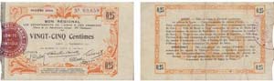 Paper Money - France - Laisne & Ardennes, ... 
