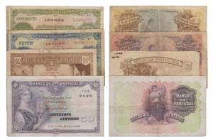 Paper Money - Port/Angola 50 cts ch. 1; 20, ... 