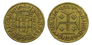 Portugal - D. João V - Quartinho 1711       ... 