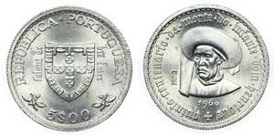 Portugal - Republic - 5$00 1960, Prova       ... 