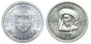Portugal - Republic - 10$00 1960, Prova      ... 