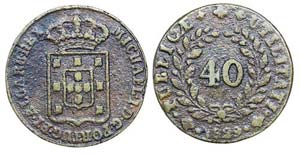 Portugal - D. Miguel I - Pataco 1829         ... 