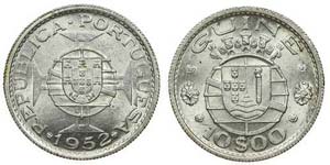 Guinea-Bissau - 10$00 1952                   ... 