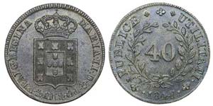 Portugal - D. Maria II - Pataco 1847         ... 