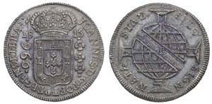 Brazil - 960 Réis 1815 B, RARA              ... 