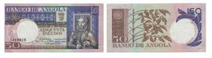 Paper Money - Angola 50$00 1973              ... 