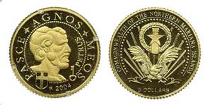 Mariana Islands - 5 Dollars 2004             ... 