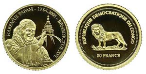 Congo - 20 Francs 2005                       ... 