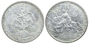 Mexico - 1 Peso 1910                         ... 