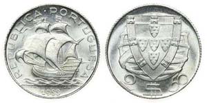 Portugal - Repulic - 2$50 1933               ... 
